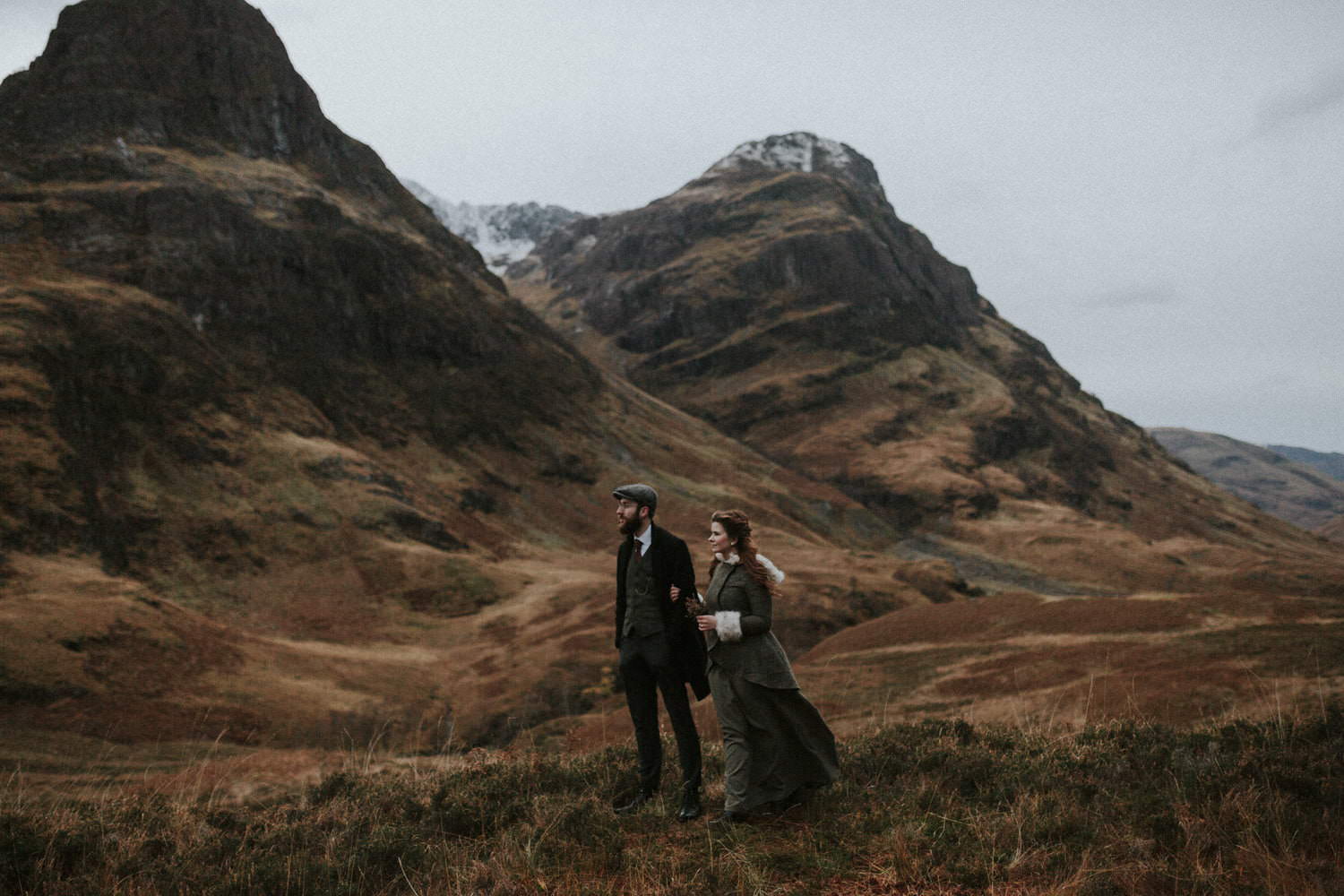 Glencoe, Three Sisters, Glecoe elopement, Scottish Highlands elopement, Scottish Highlands, Glencoe photography, Glencoe wedding, Glencoe wedding photographer, Glencoe wedding photos, Glencoe elopement, Bernadeta Kupiec