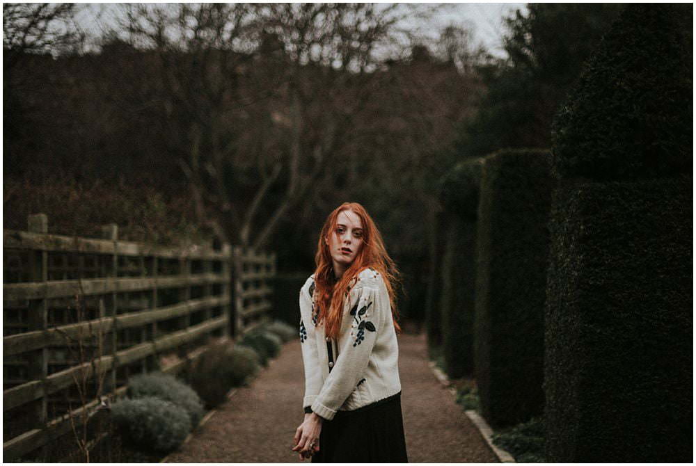 Edinburgh Portrait Photo Session - Anne, Edinburgh Hidden Corner