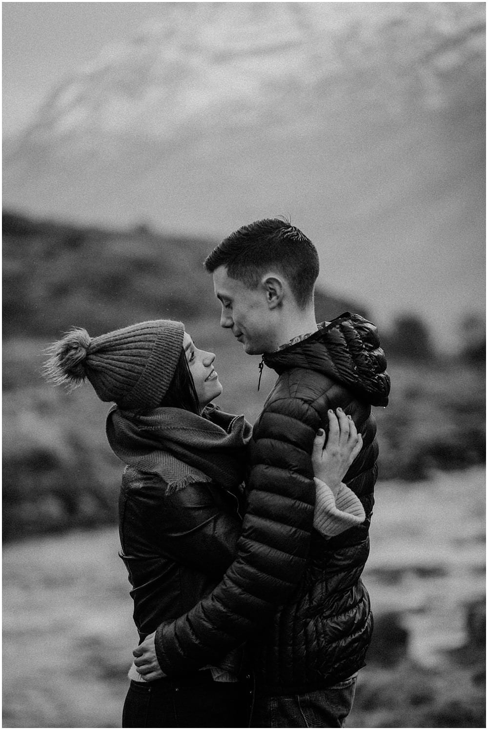 Glencoe adventure photoshoot, Glencoe couple photoshoot, Three Sisters Glencoe, winter in Glencoe,