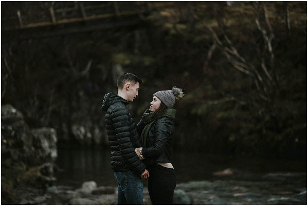 Glencoe adventure photoshoot, Glencoe couple photoshoot, Three Sisters Glencoe, winter in Glencoe,