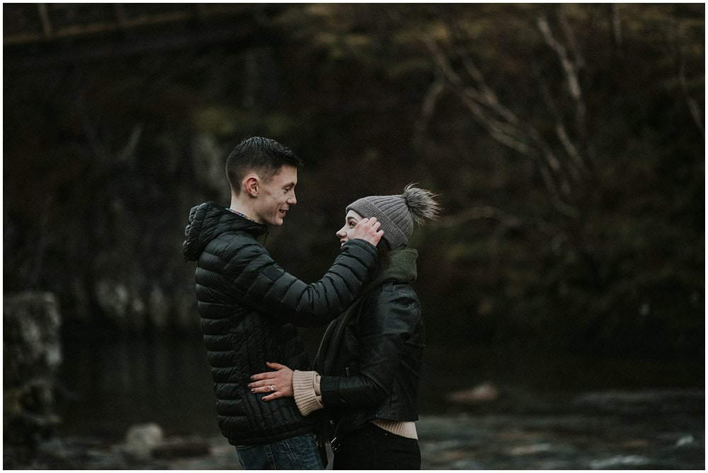 Glencoe adventure photoshoot, Glencoe couple photoshoot, Three Sisters Glencoe, winter in Glencoe,