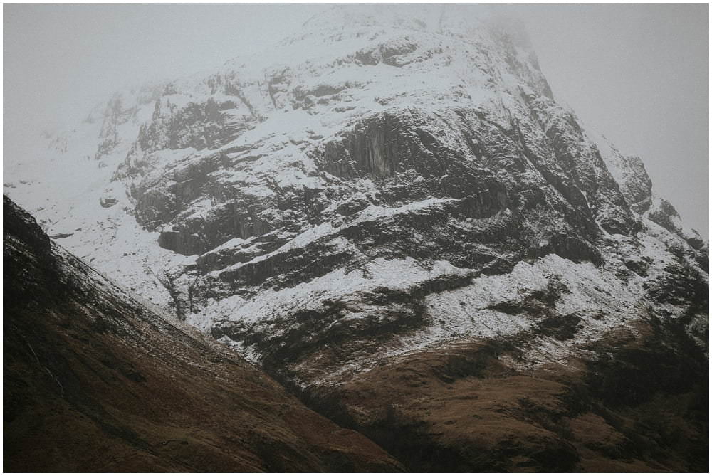 Glencoe adventure photoshoot, Glencoe couple photoshoot, Three Sisters Glencoe, winter in Glencoe,