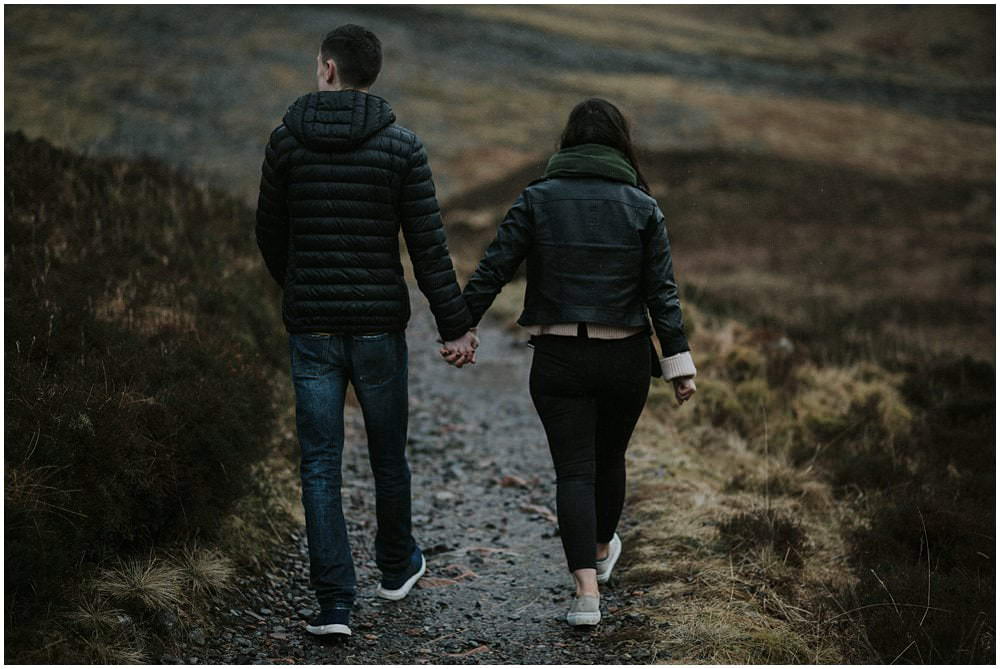 Glencoe adventure photoshoot, Glencoe couple photoshoot, Three Sisters Glencoe, winter in Glencoe,
