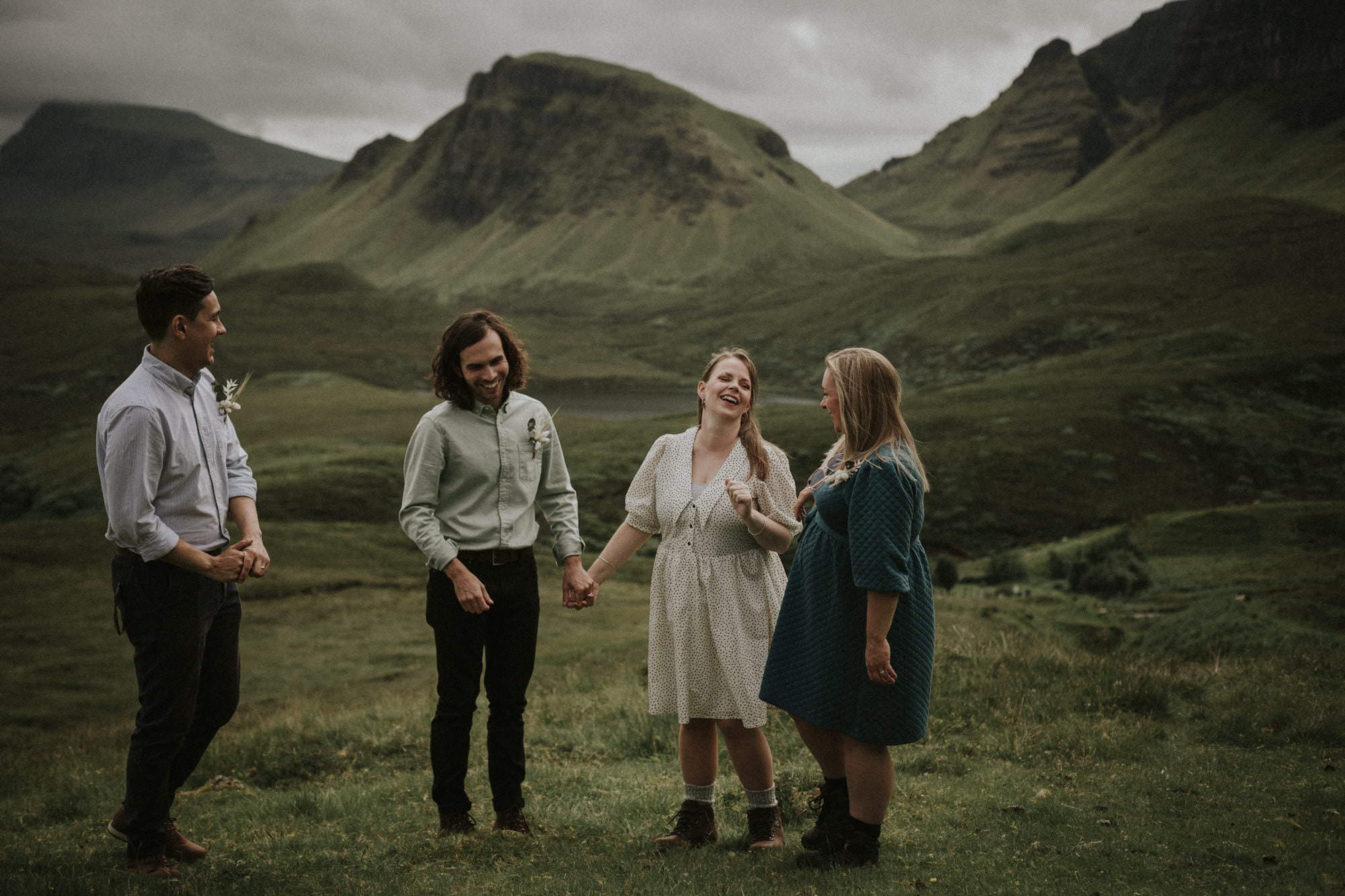 Intimate Quiraing elopement