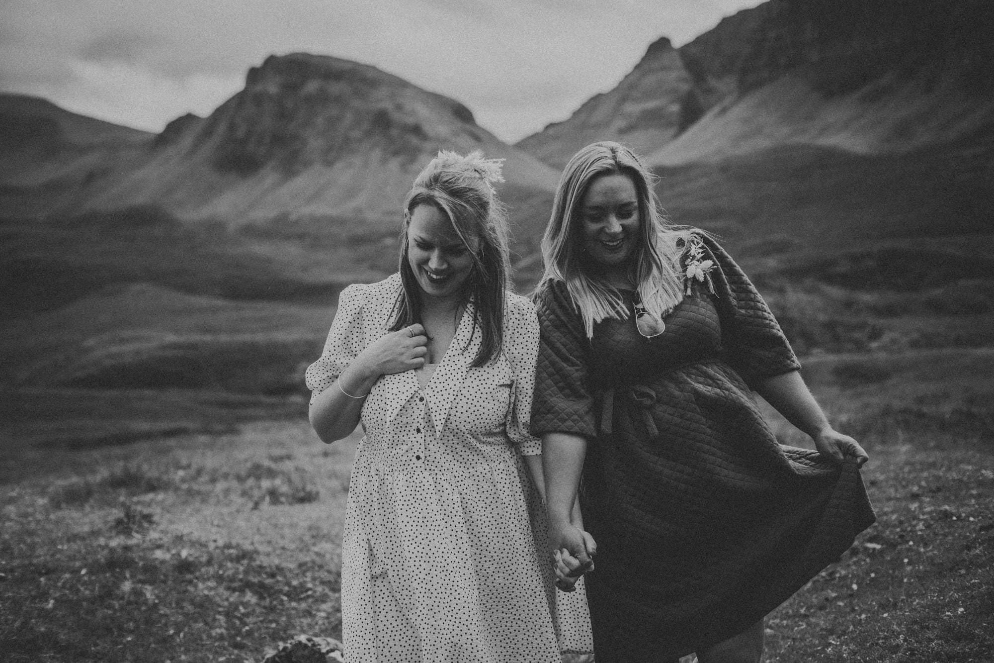 Intimate Quiraing elopement