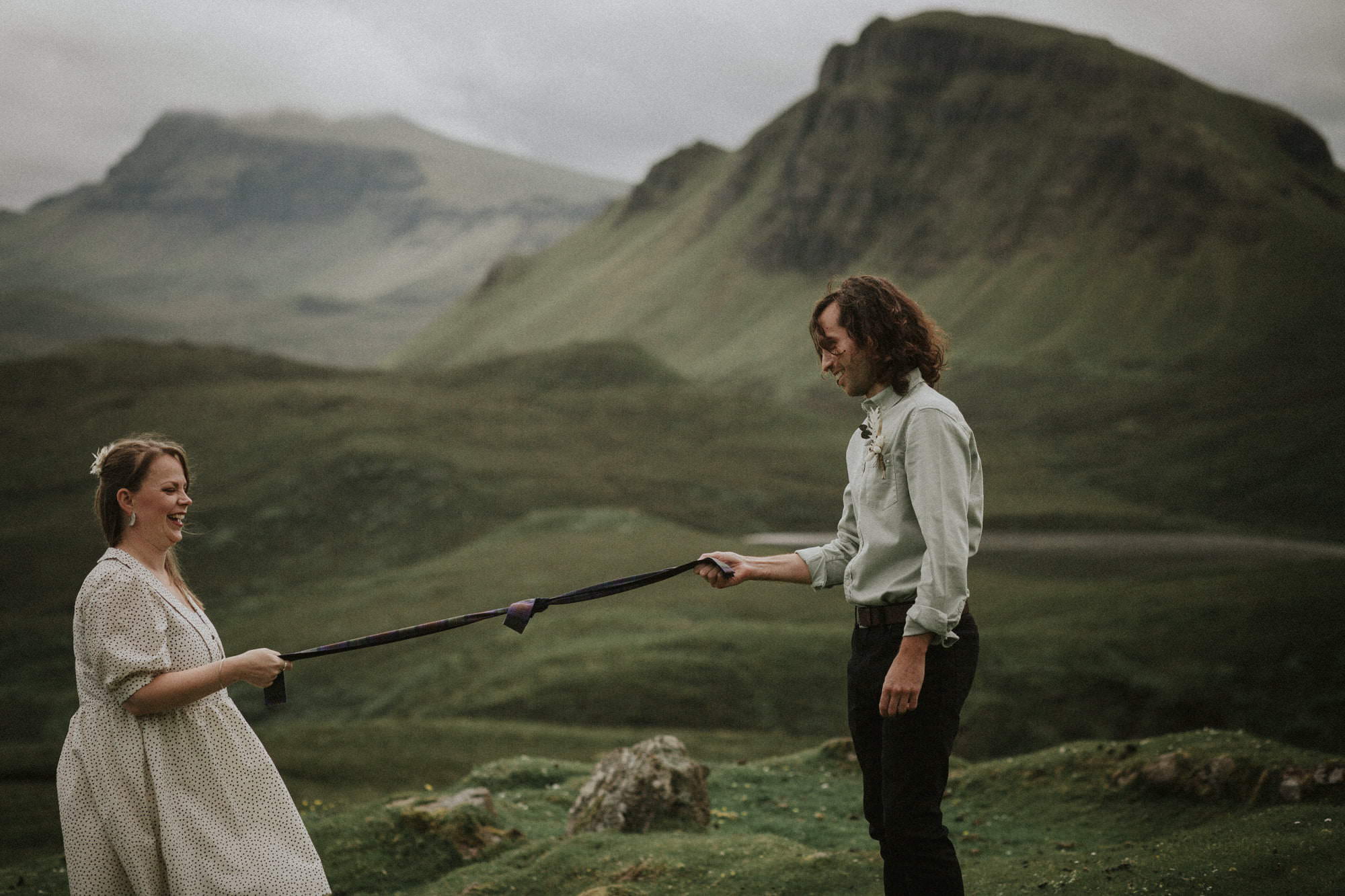 Intimate Quiraing elopement