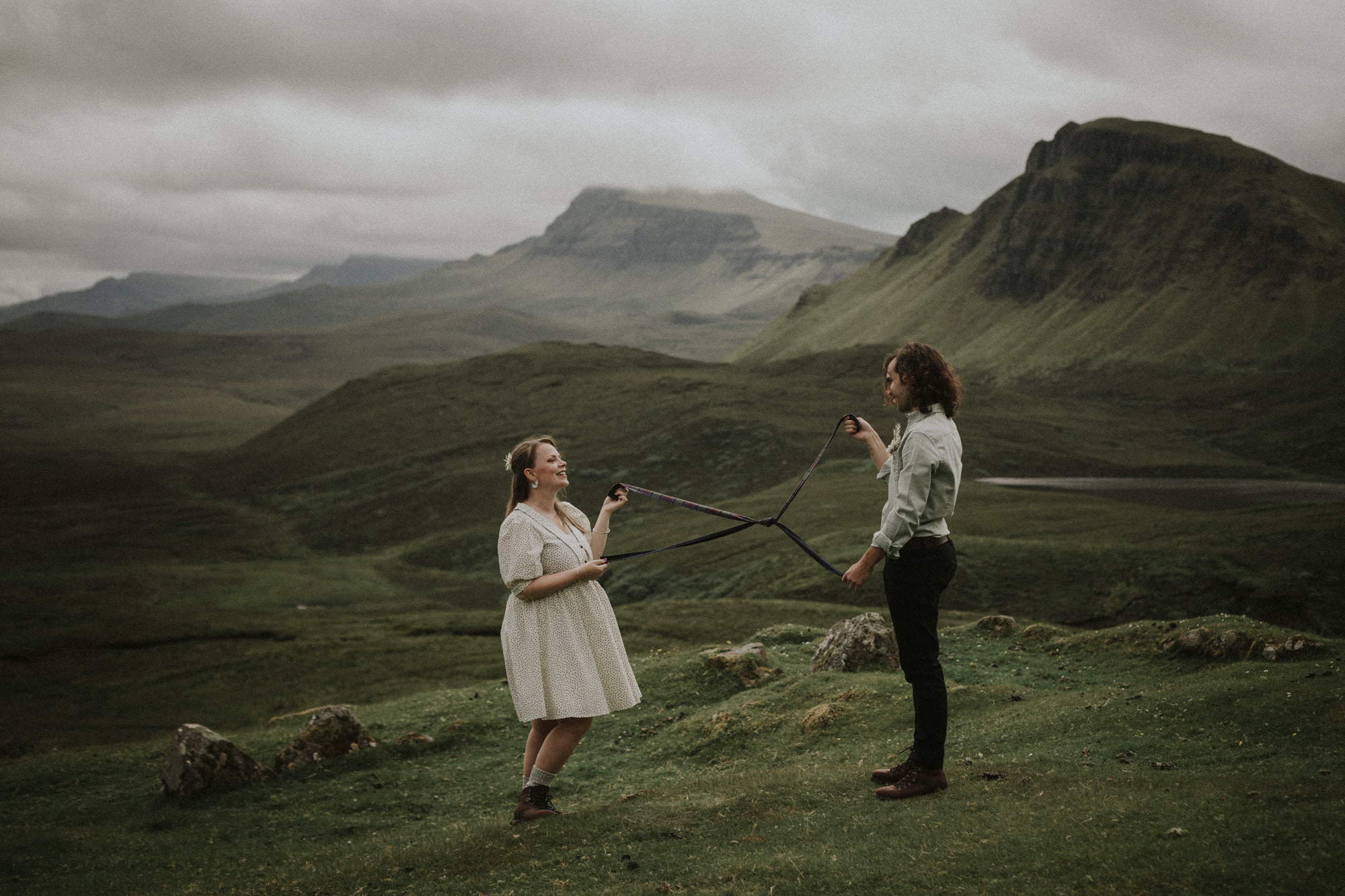 Intimate Quiraing elopement