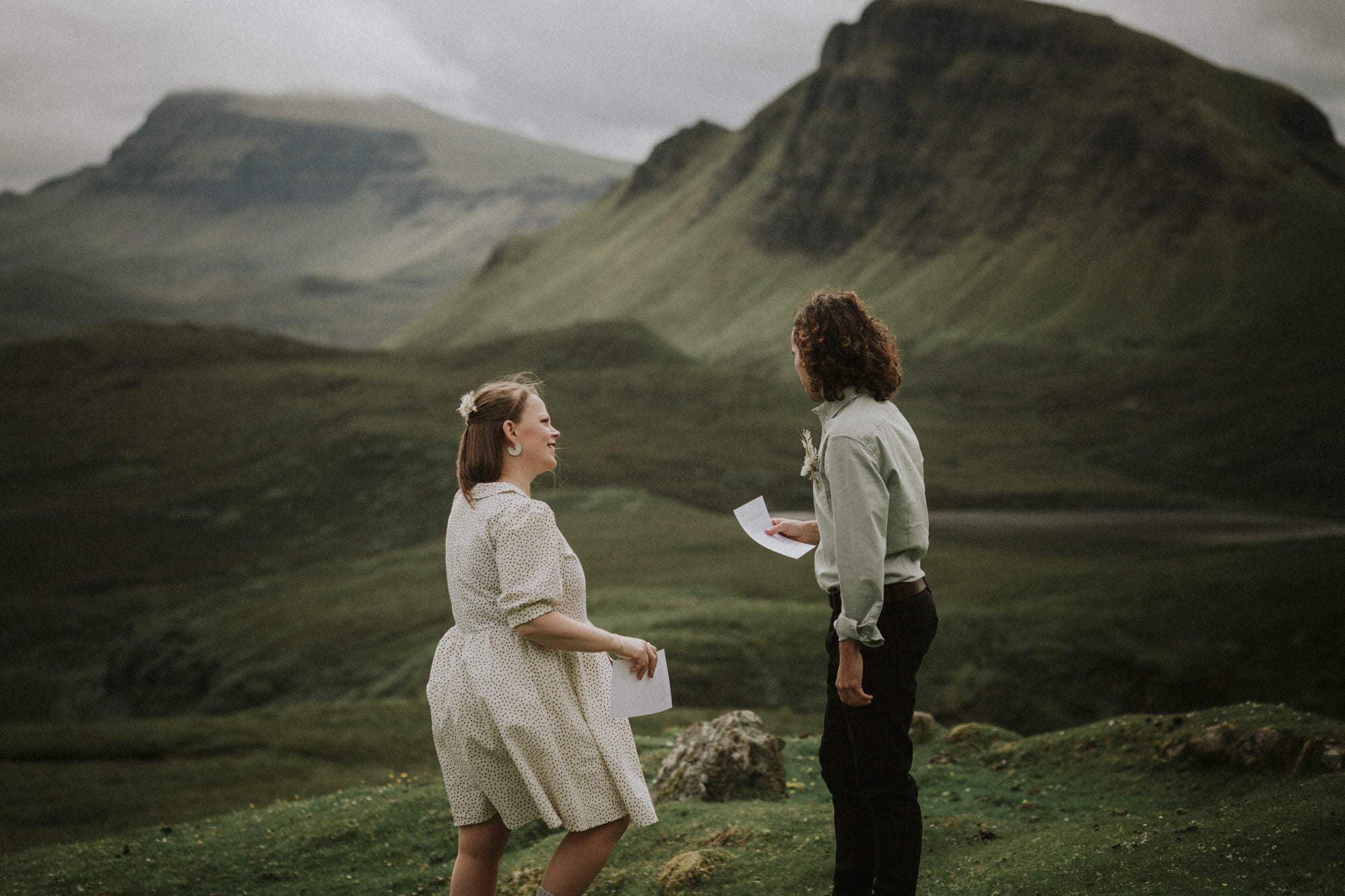 Intimate Quiraing elopement