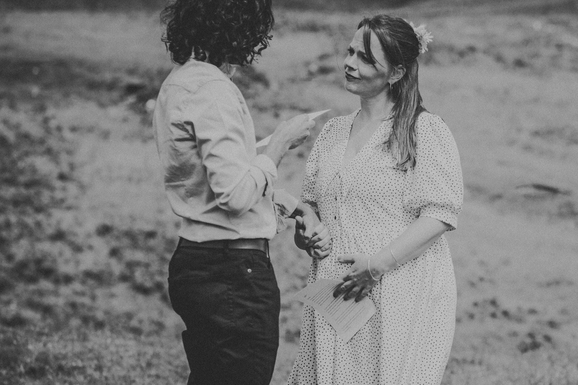 Intimate Quiraing elopement