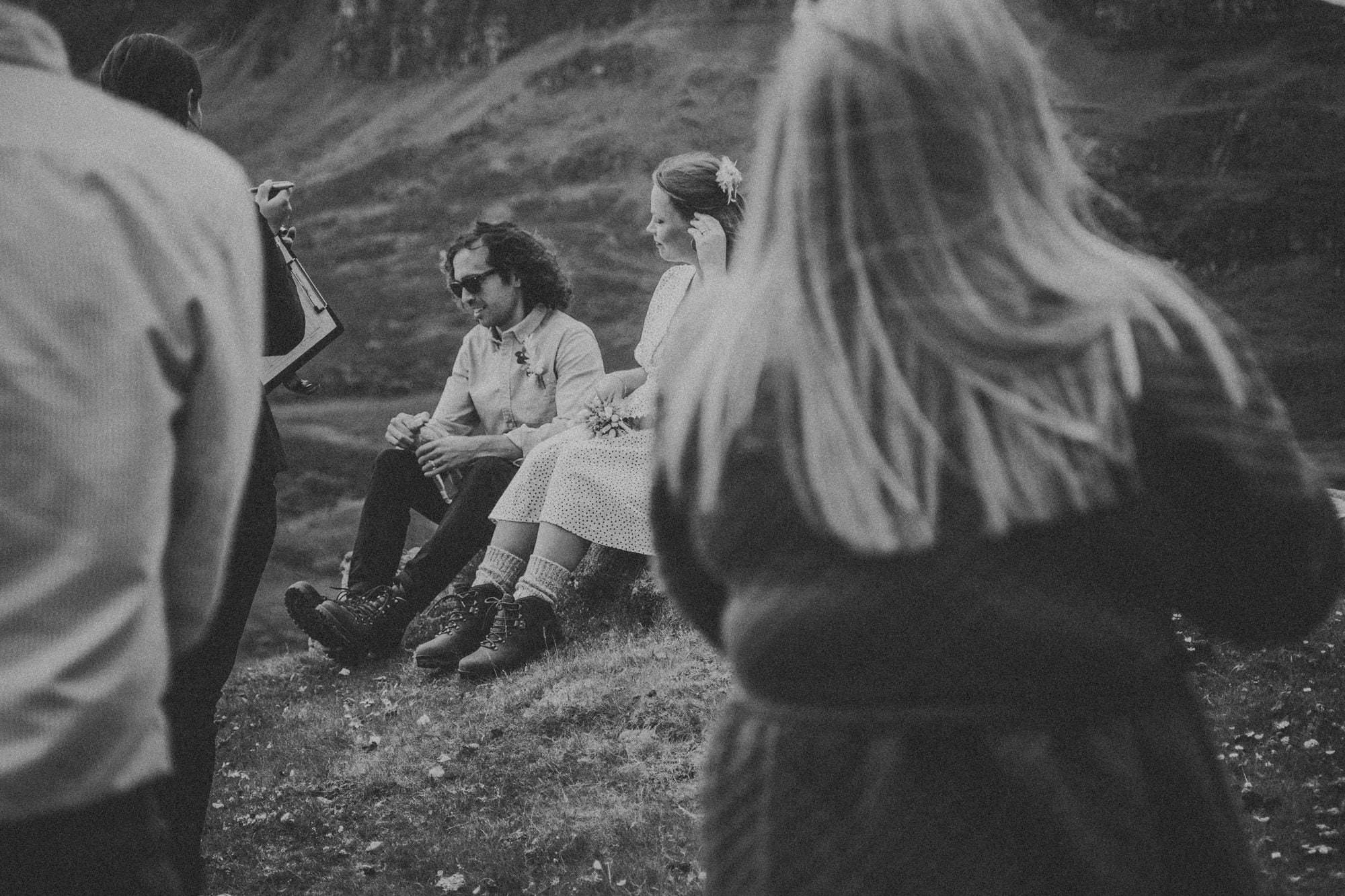 Intimate Quiraing elopement