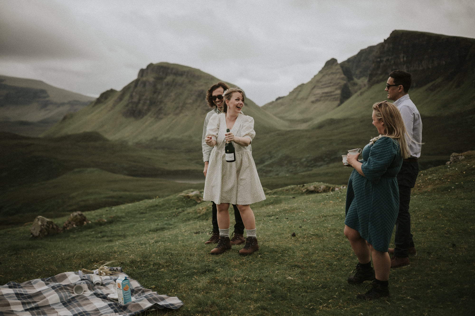Intimate Quiraing elopement