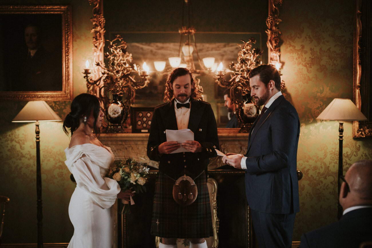 Intimate & Romantic Thirlestane Castle wedding