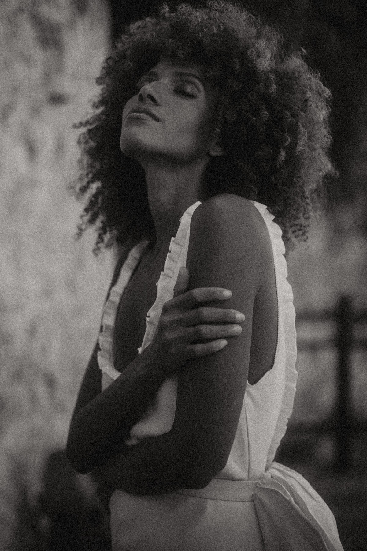 Bridal portraits at ayana estate in bali
