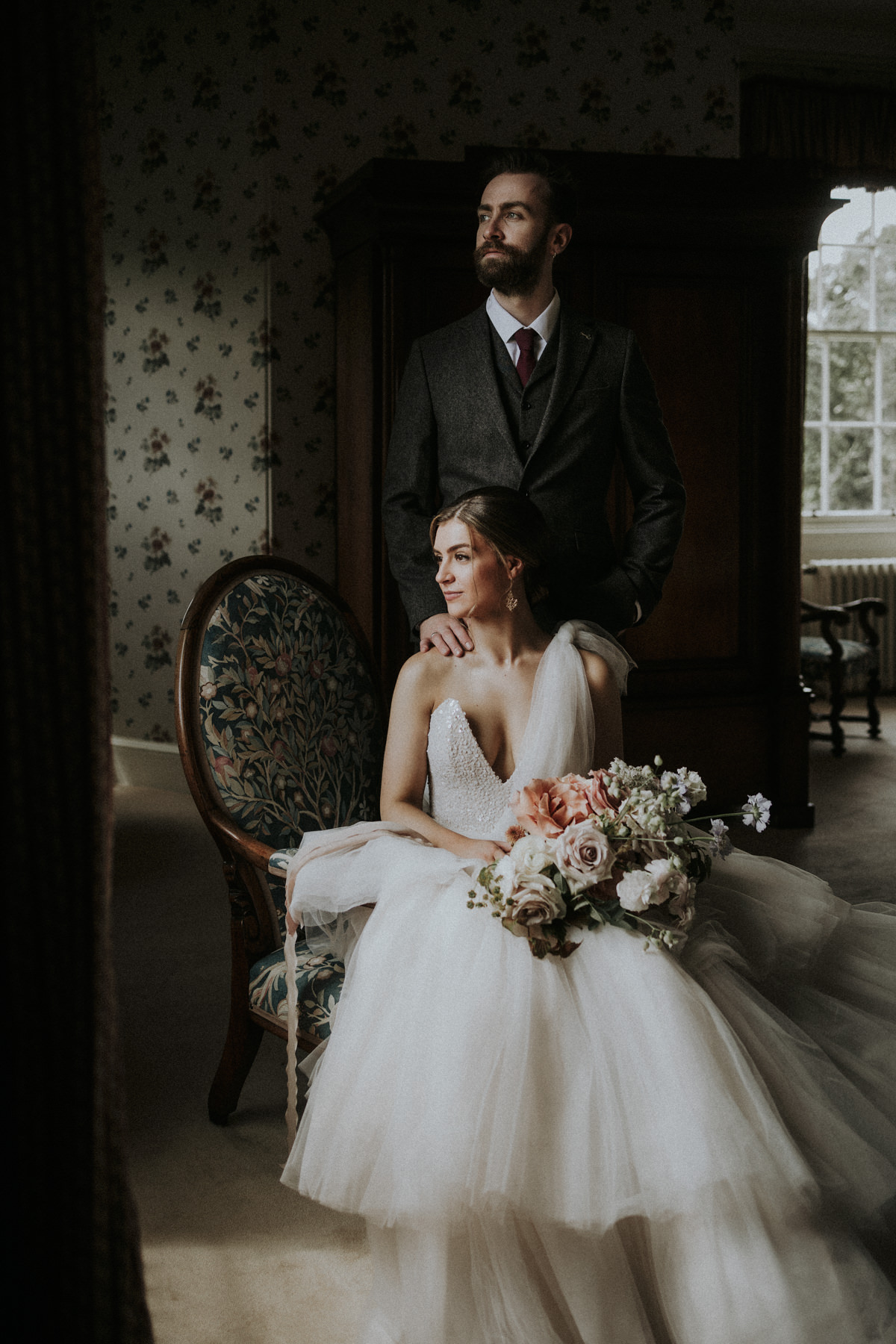 Romantic Wedding at Birkhill Castle