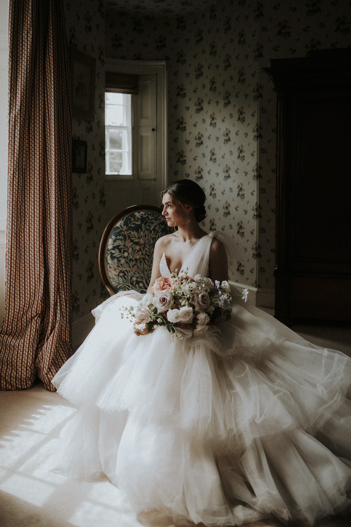 Romantic Wedding at Birkhill Castle