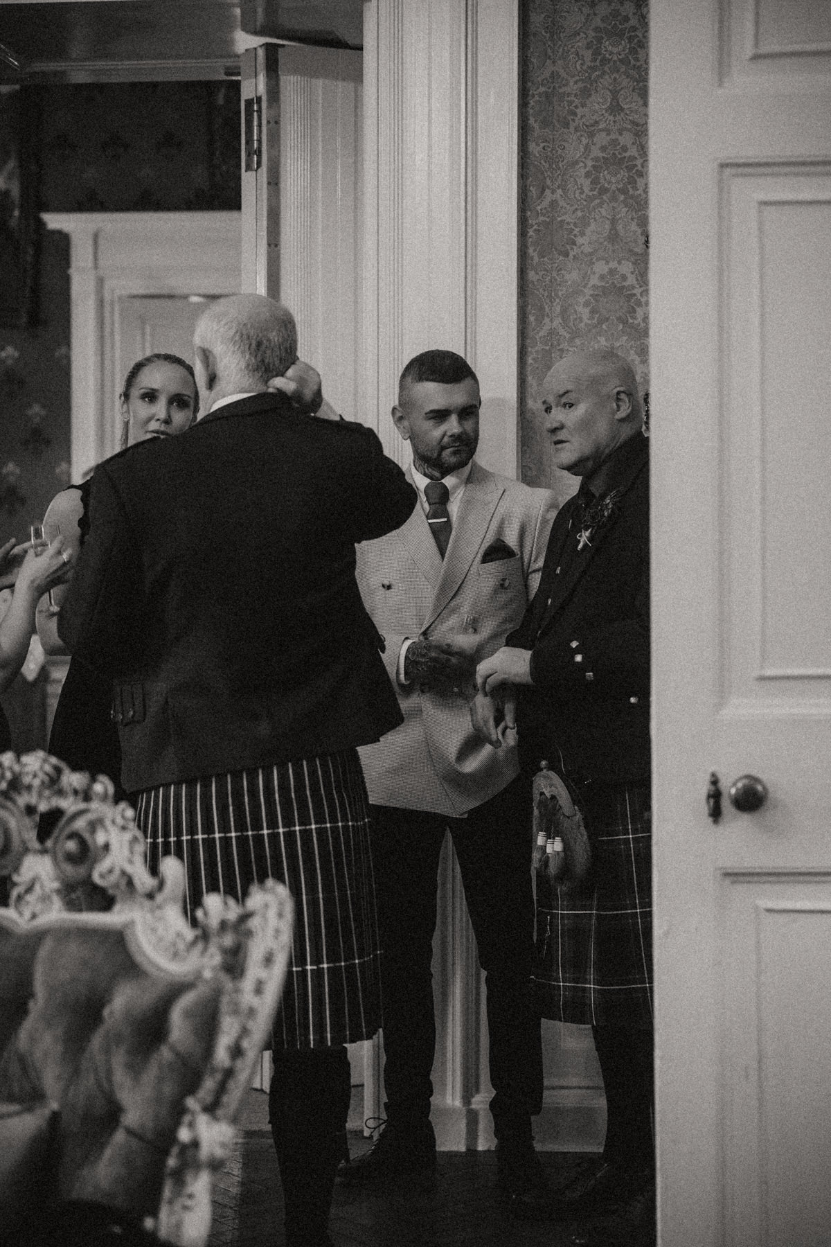 Destination Wedding at Drumtochty Castle - Catrine & Stig 106
