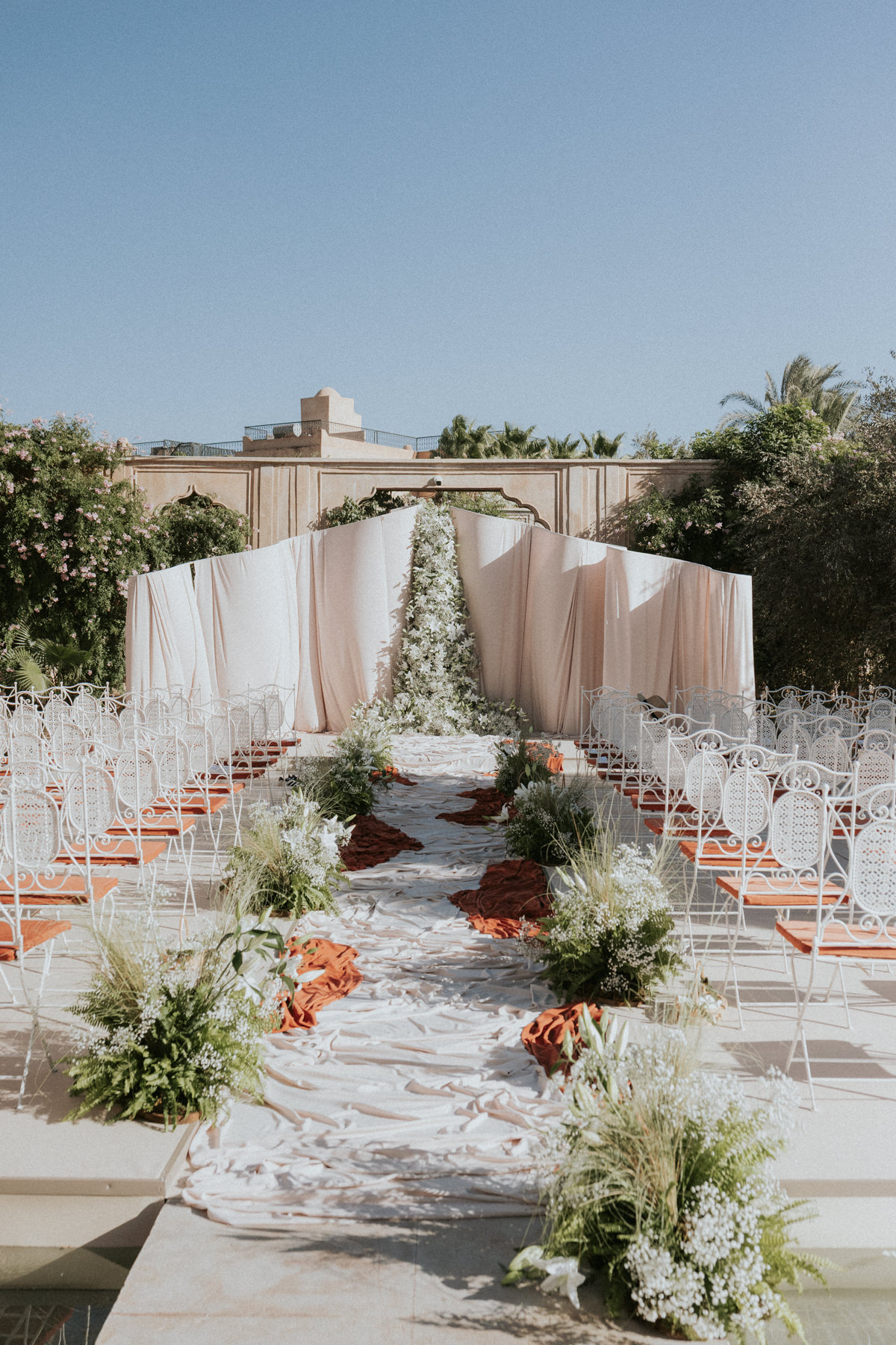 wedding at Palais Namaskar in Marrakech
