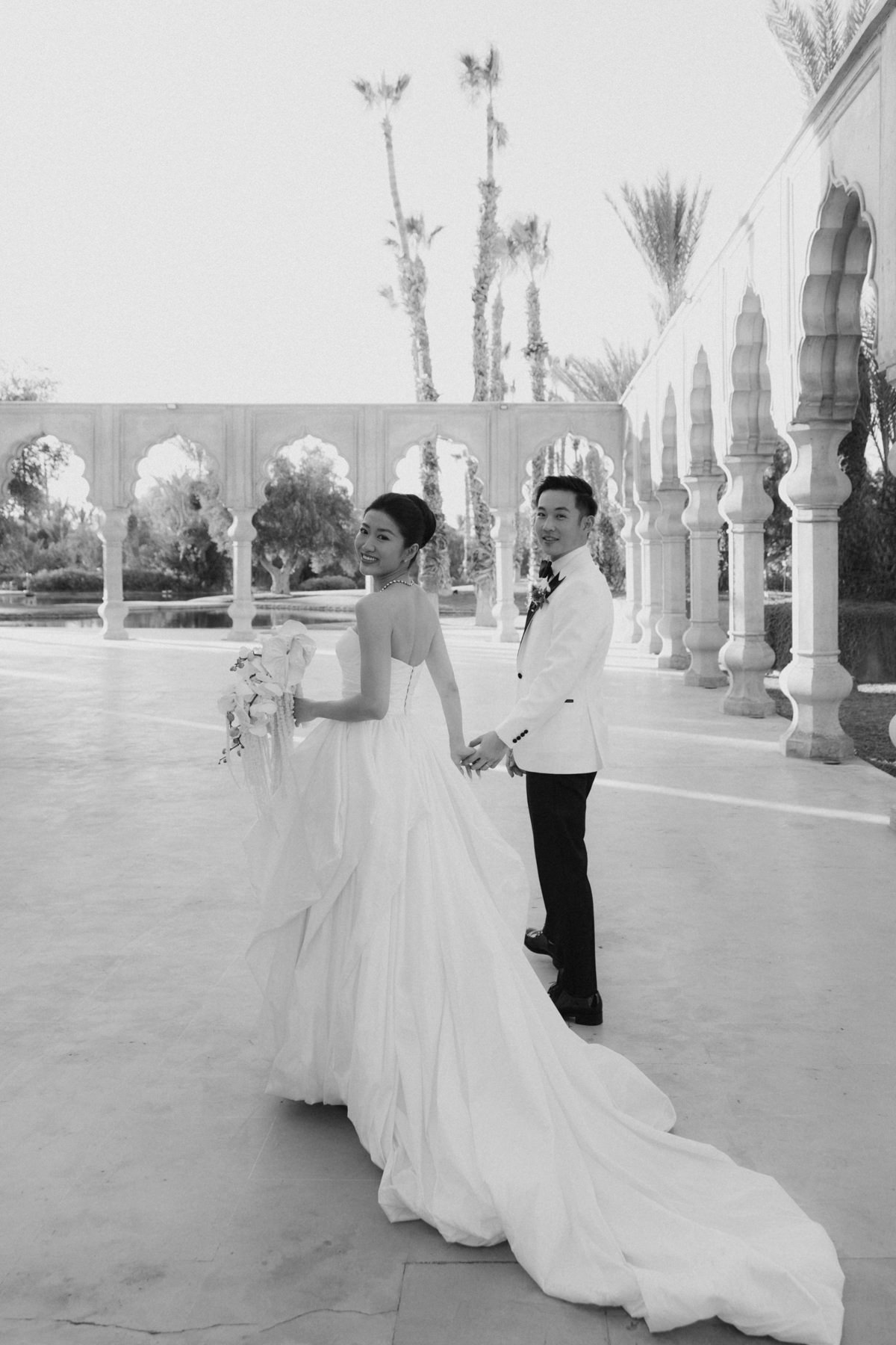 wedding at Palais Namaskar in Marrakech