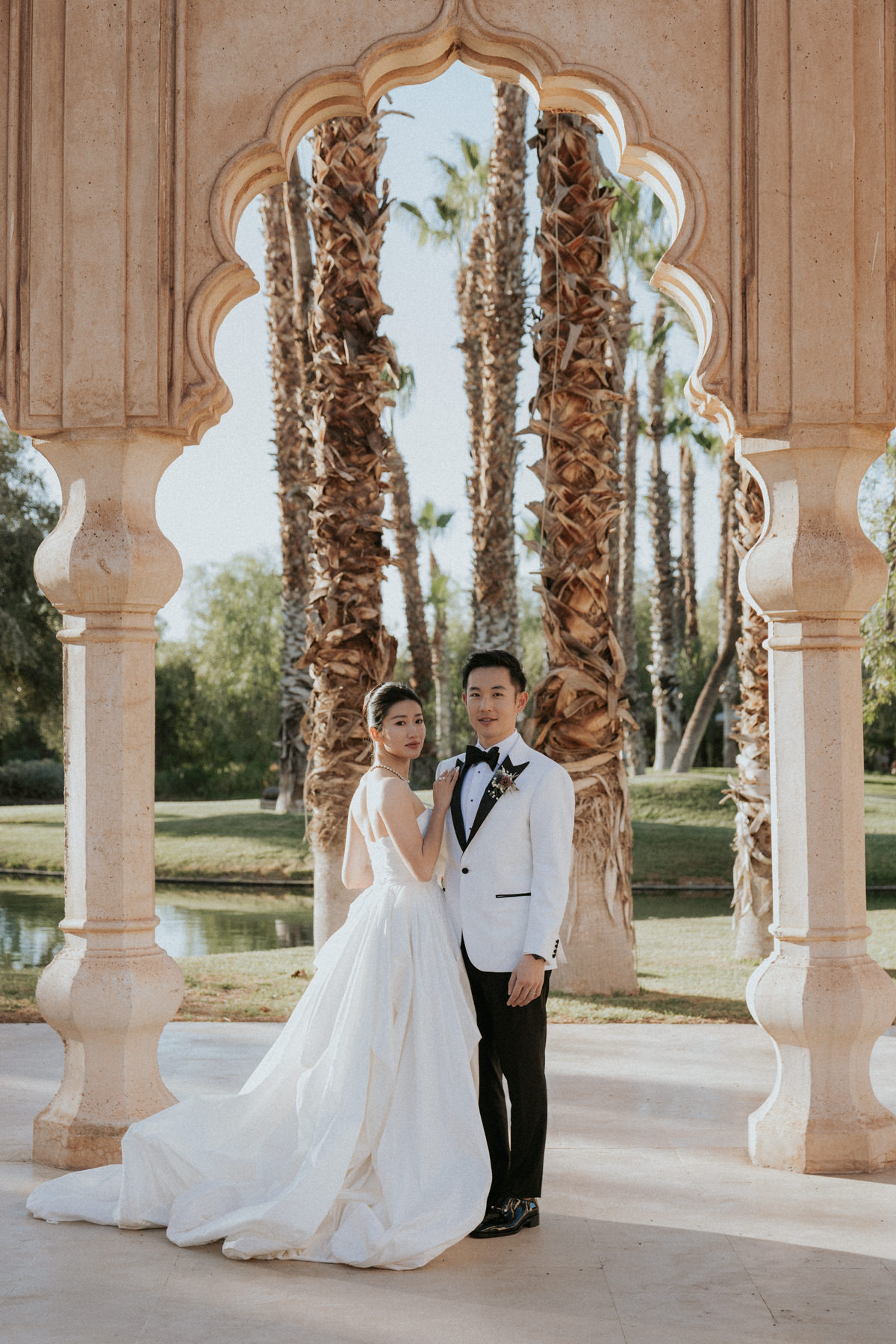 wedding at Palais Namaskar in Marrakech