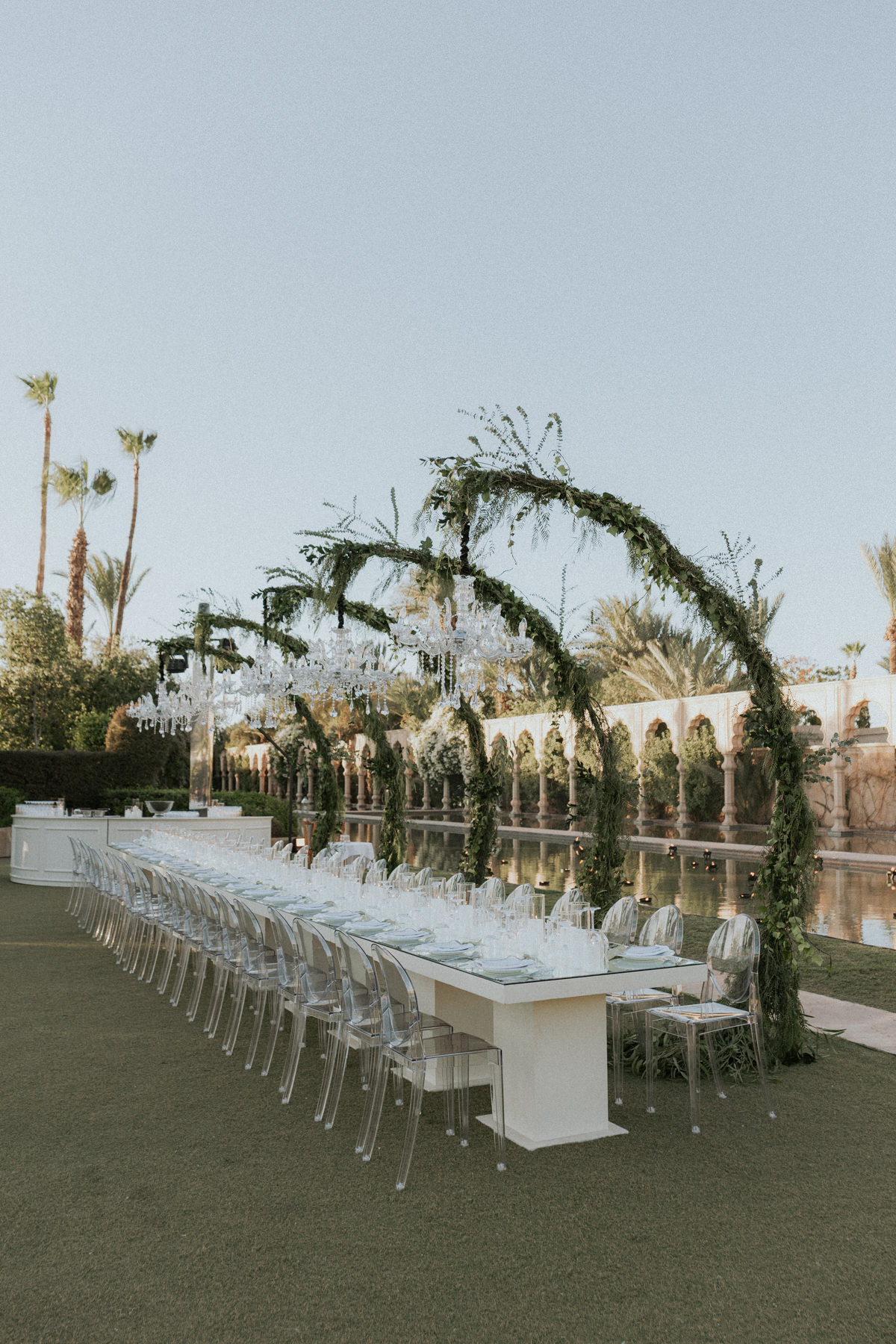wedding at Palais Namaskar in Marrakech