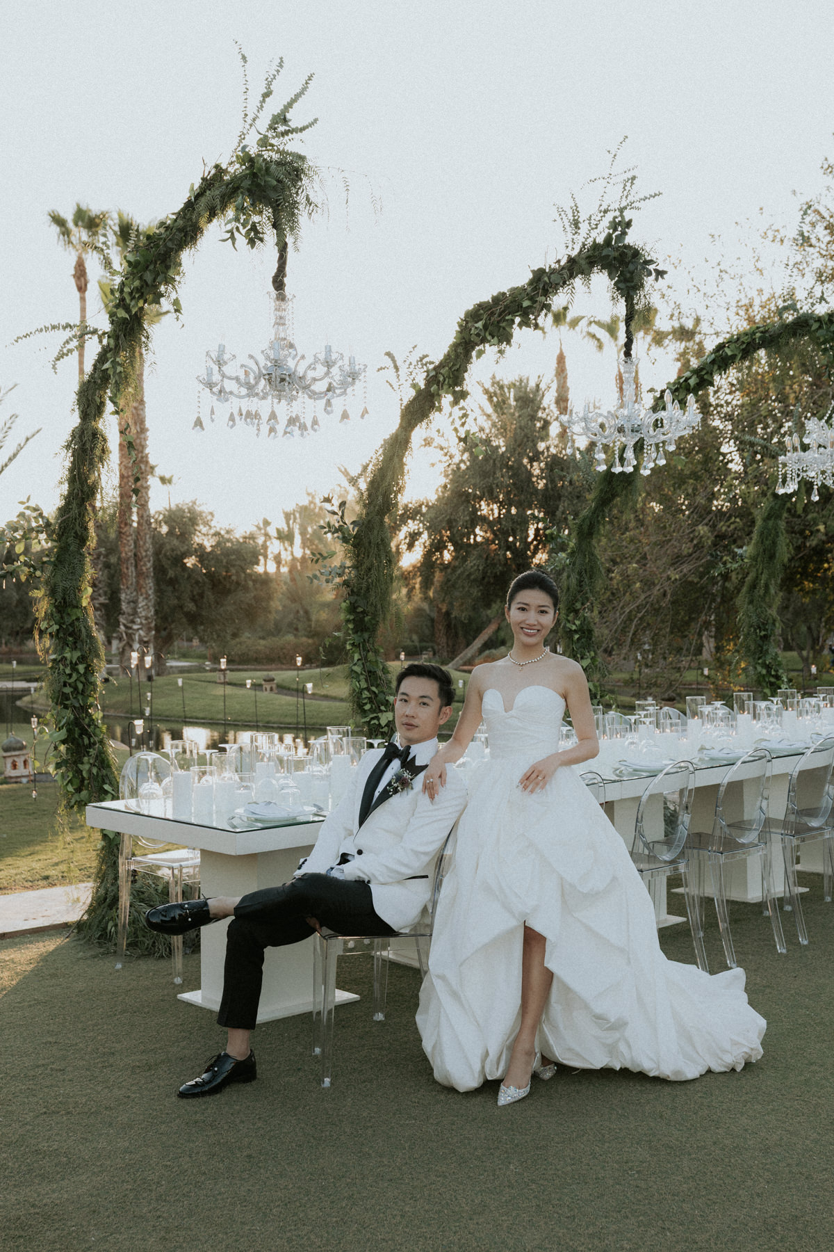 wedding at Palais Namaskar in Marrakech