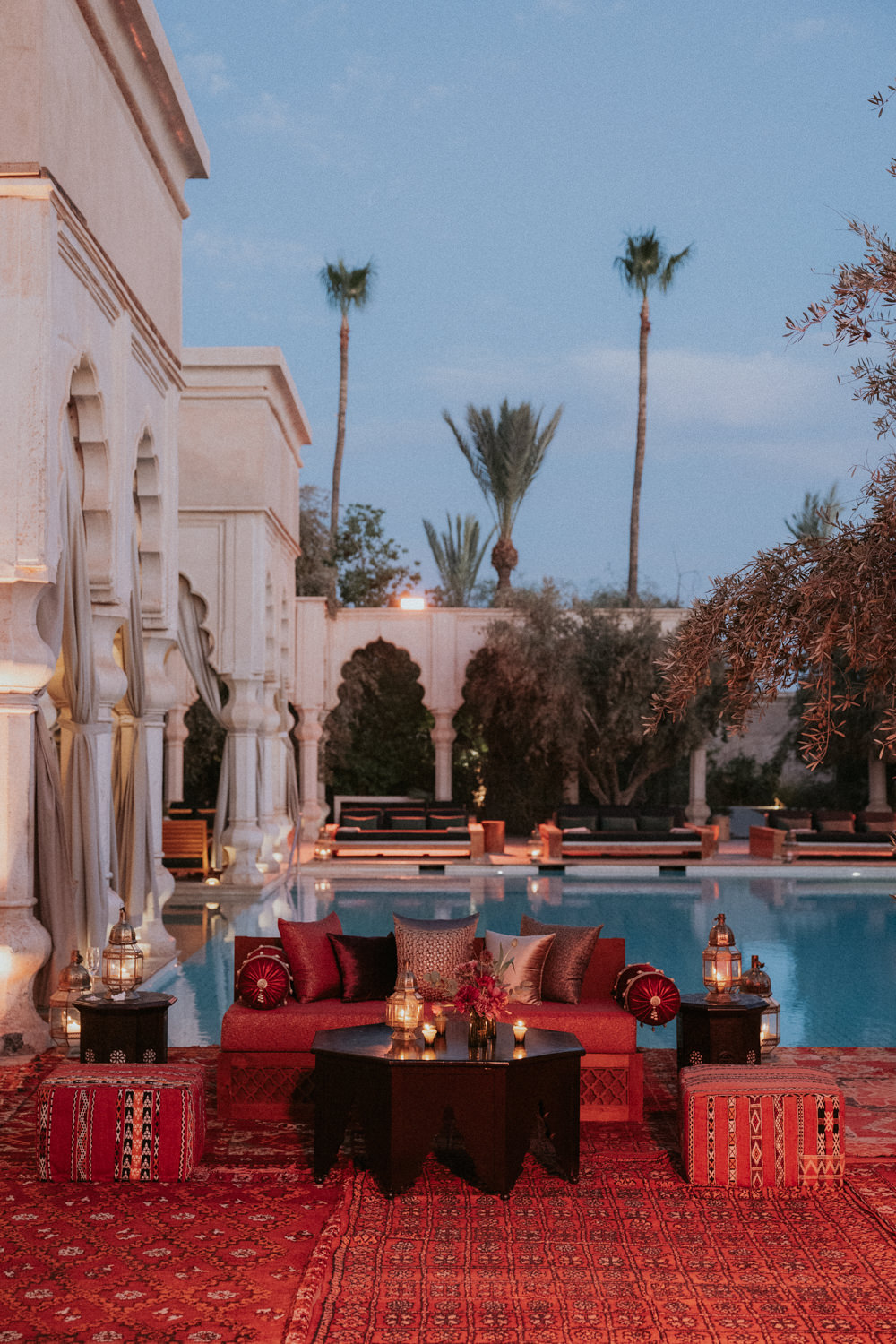 2-days wedding at Palais Namaskar in Marrakech