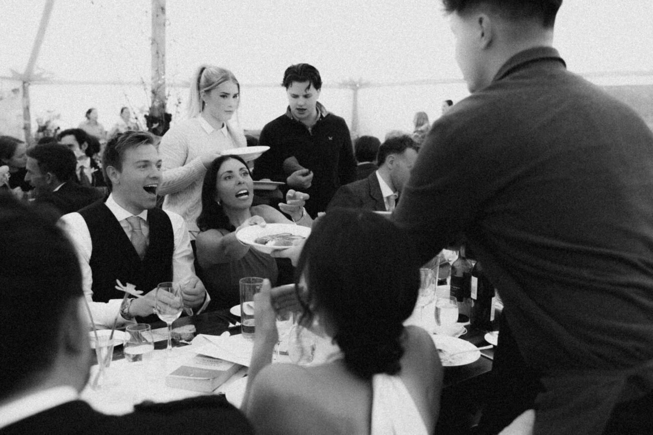 Wedding in the Scottish Highlands in the winter