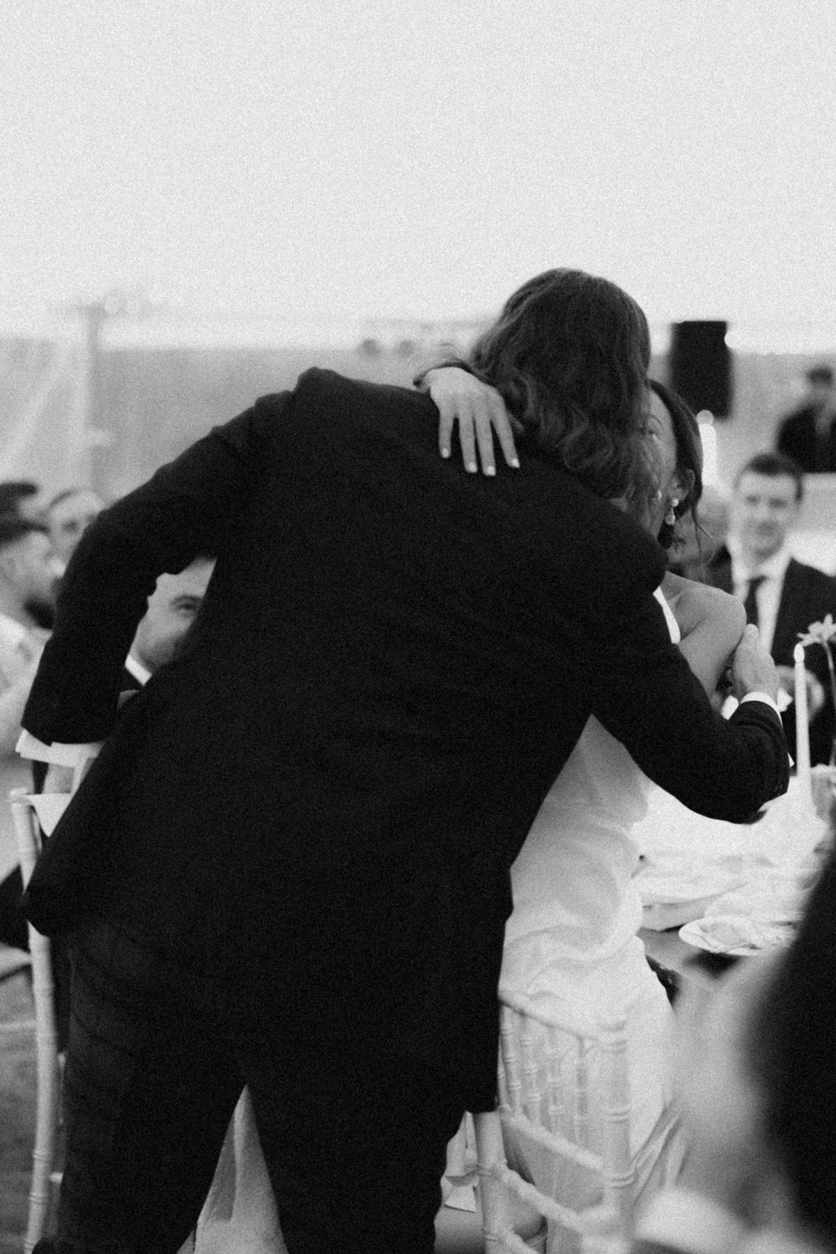 Wedding in the Scottish Highlands in winter in storm 43