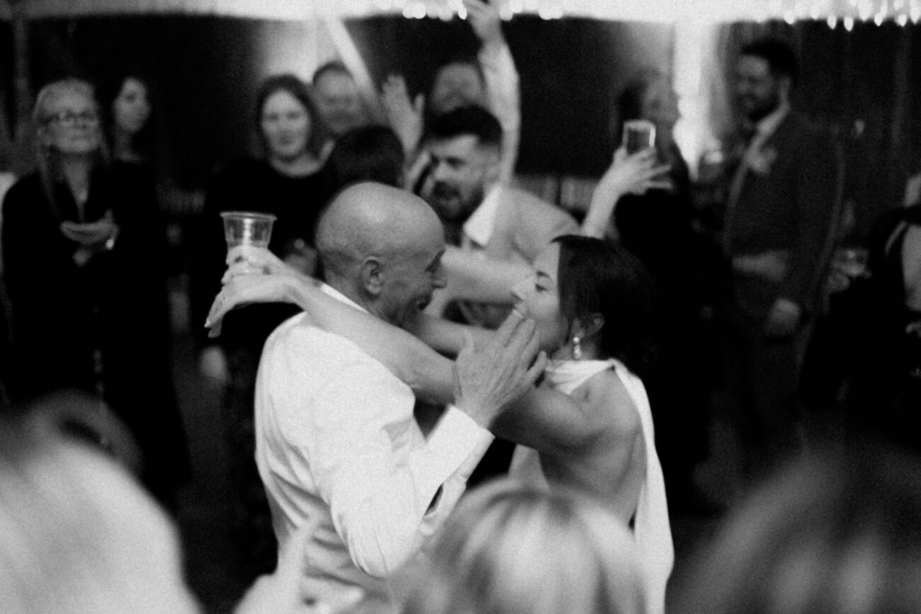 Wedding in the Scottish Highlands in the winter