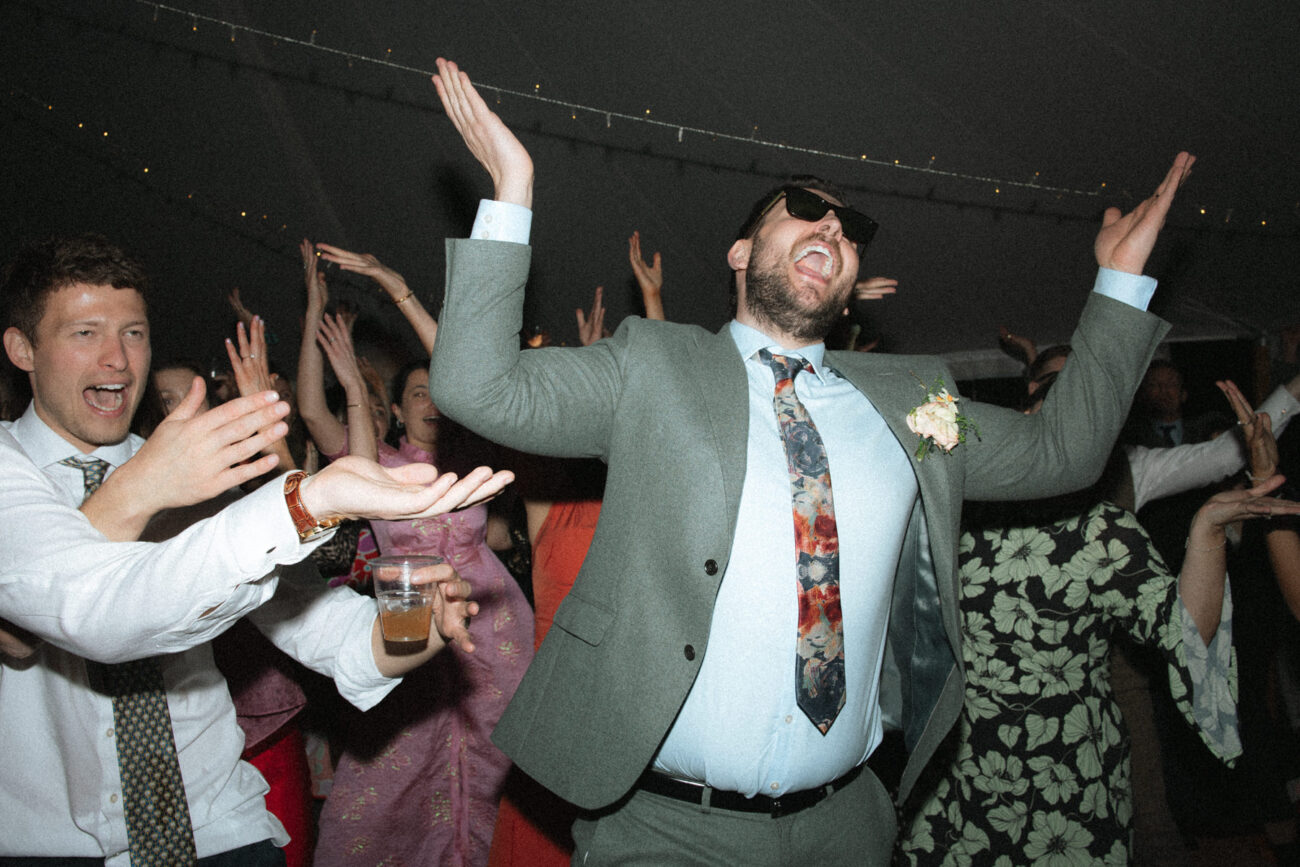 Wedding in the Scottish Highlands in winter in storm 42