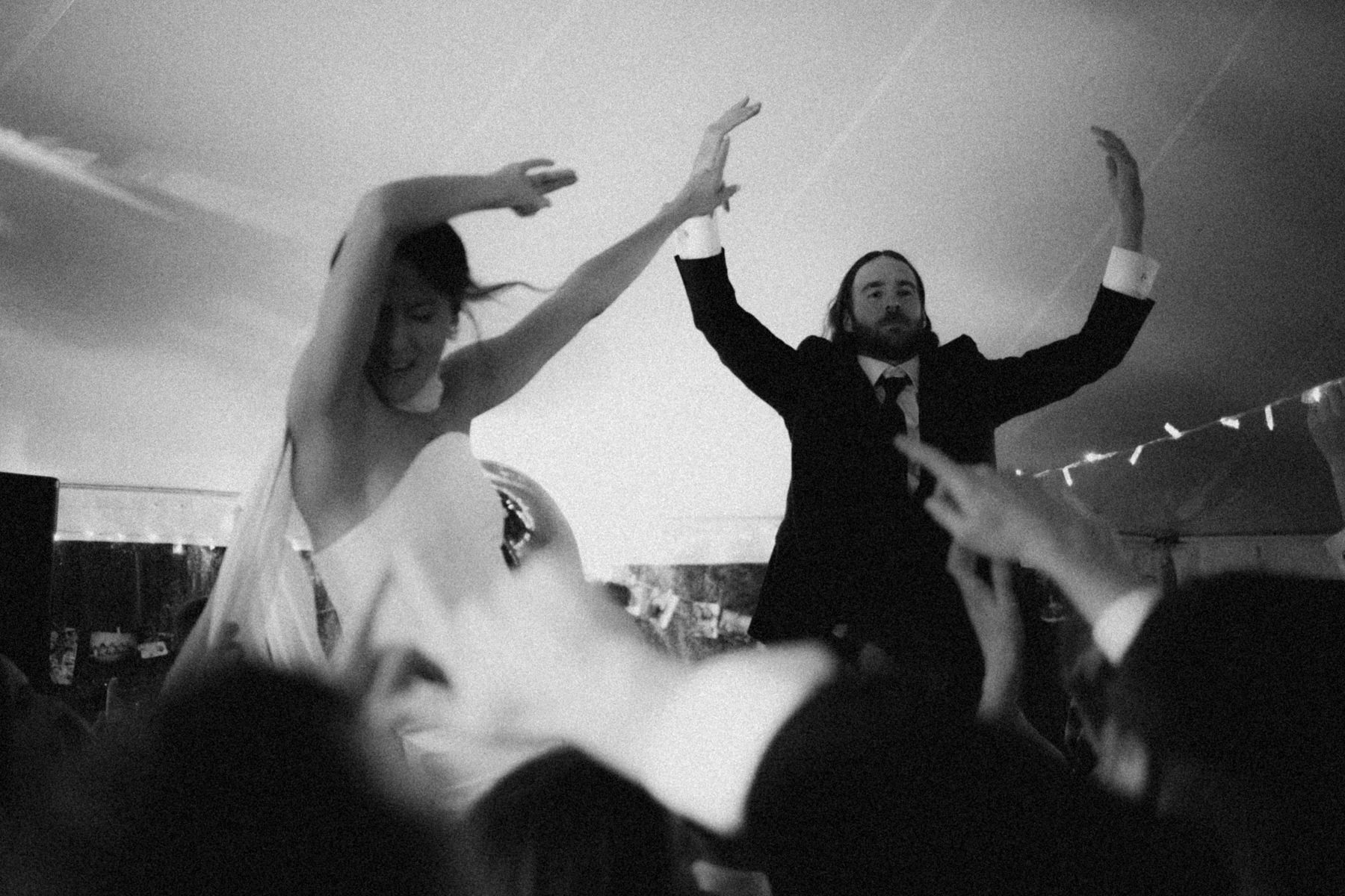 Wedding in the Scottish Highlands in the winter