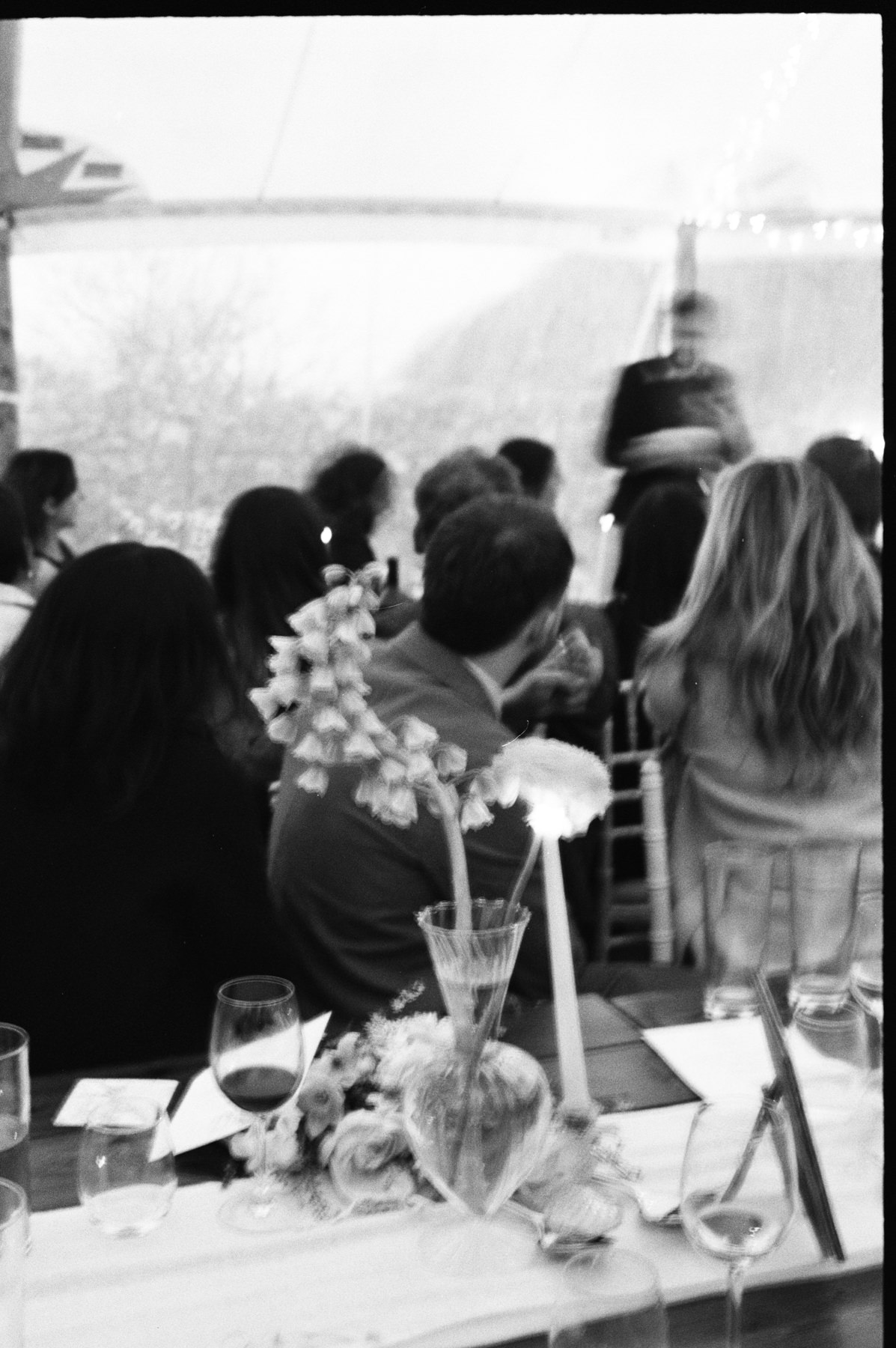 Wedding in the Scottish Highlands in winter in storm 22