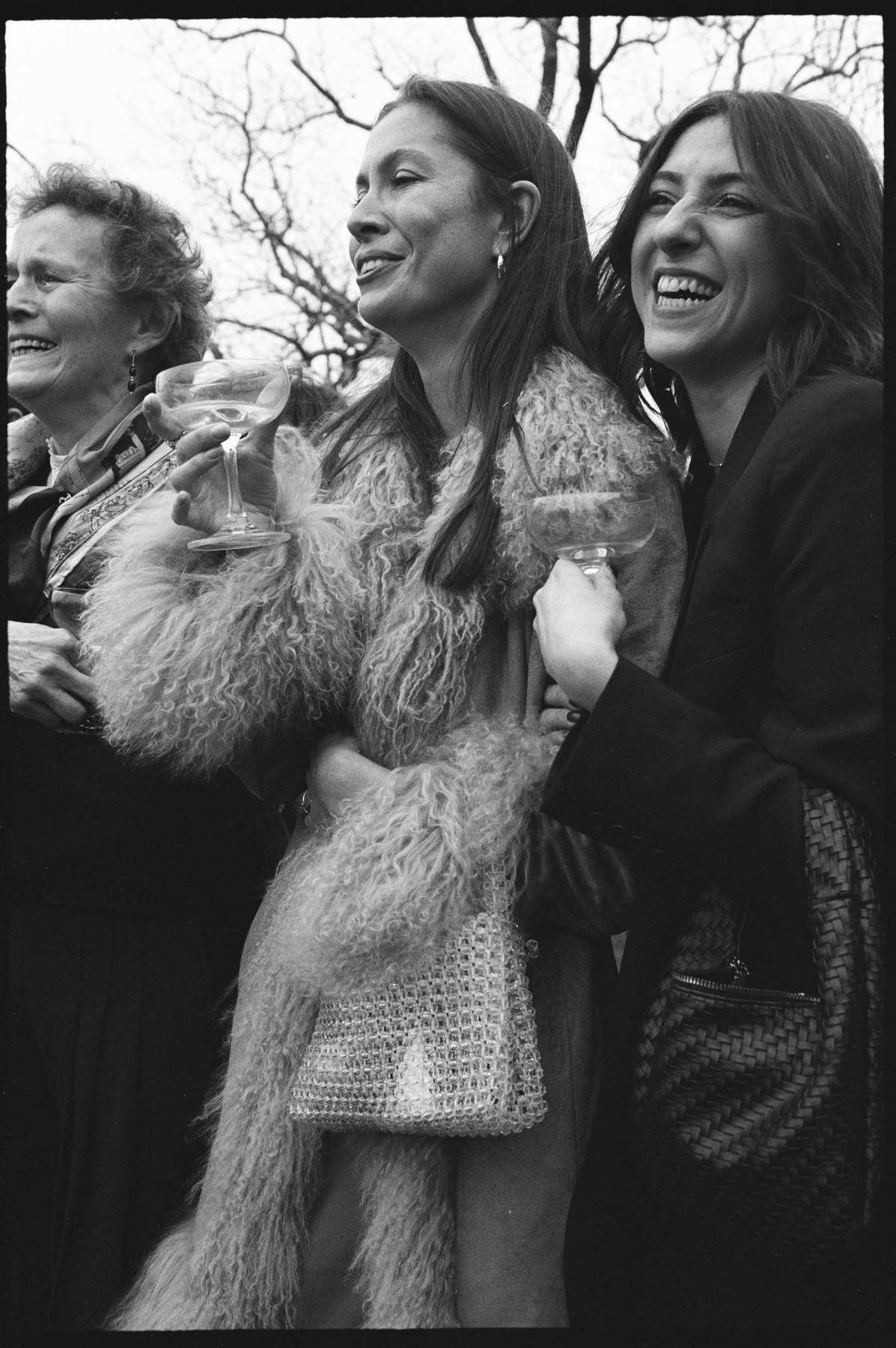 Wedding in the Scottish Highlands in winter in storm 29