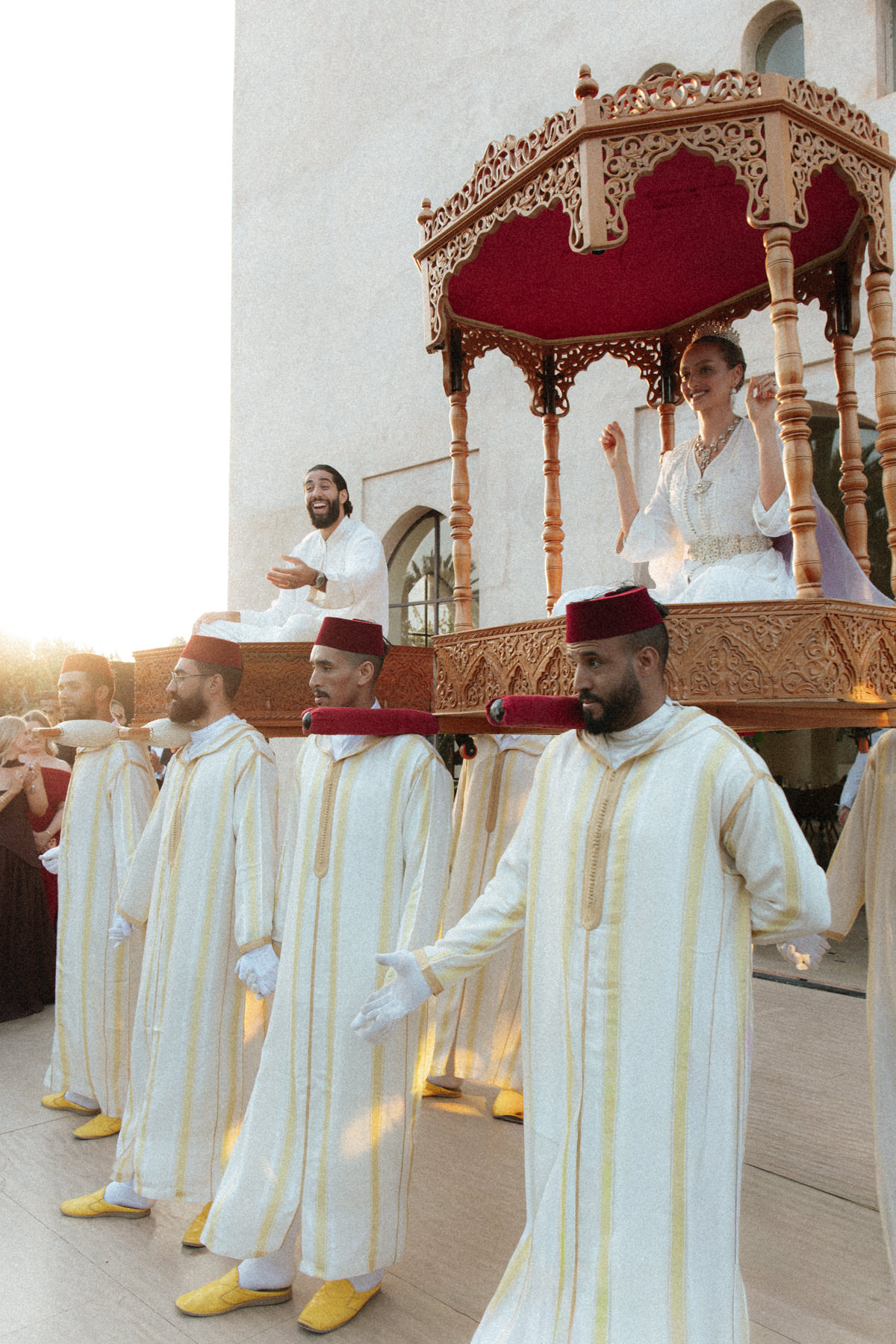 wedding at Ksar Char Bagh